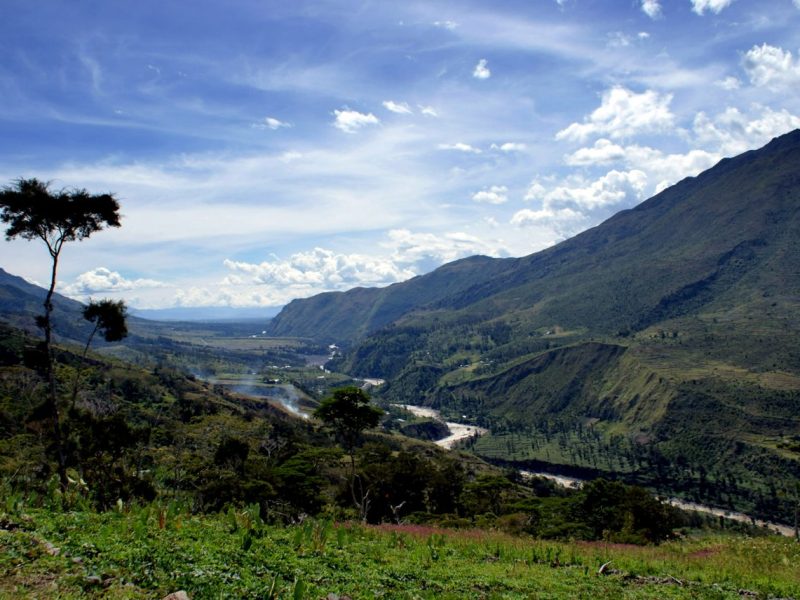 Keindahan Lembah Baliem Di Pegunungan Papua