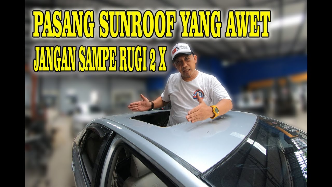 Pembuatan Sunroof Mobil Manual Relatif Lebih Murah