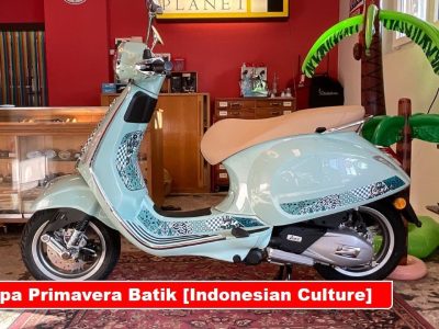 Keunikan Vespa Primavera Batik Ternyata Edisi Spesial Piaggio