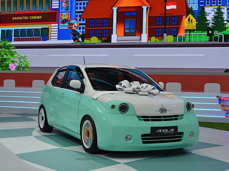 Modifikasi Ayla GH Style