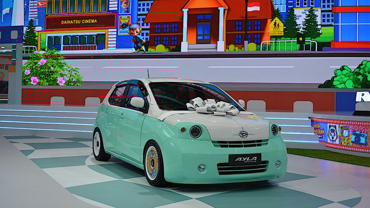 Modifikasi Ayla GH Style