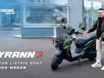 Motor Listrik Lokal Tyranno Yang Siap Tantang Produk Impor