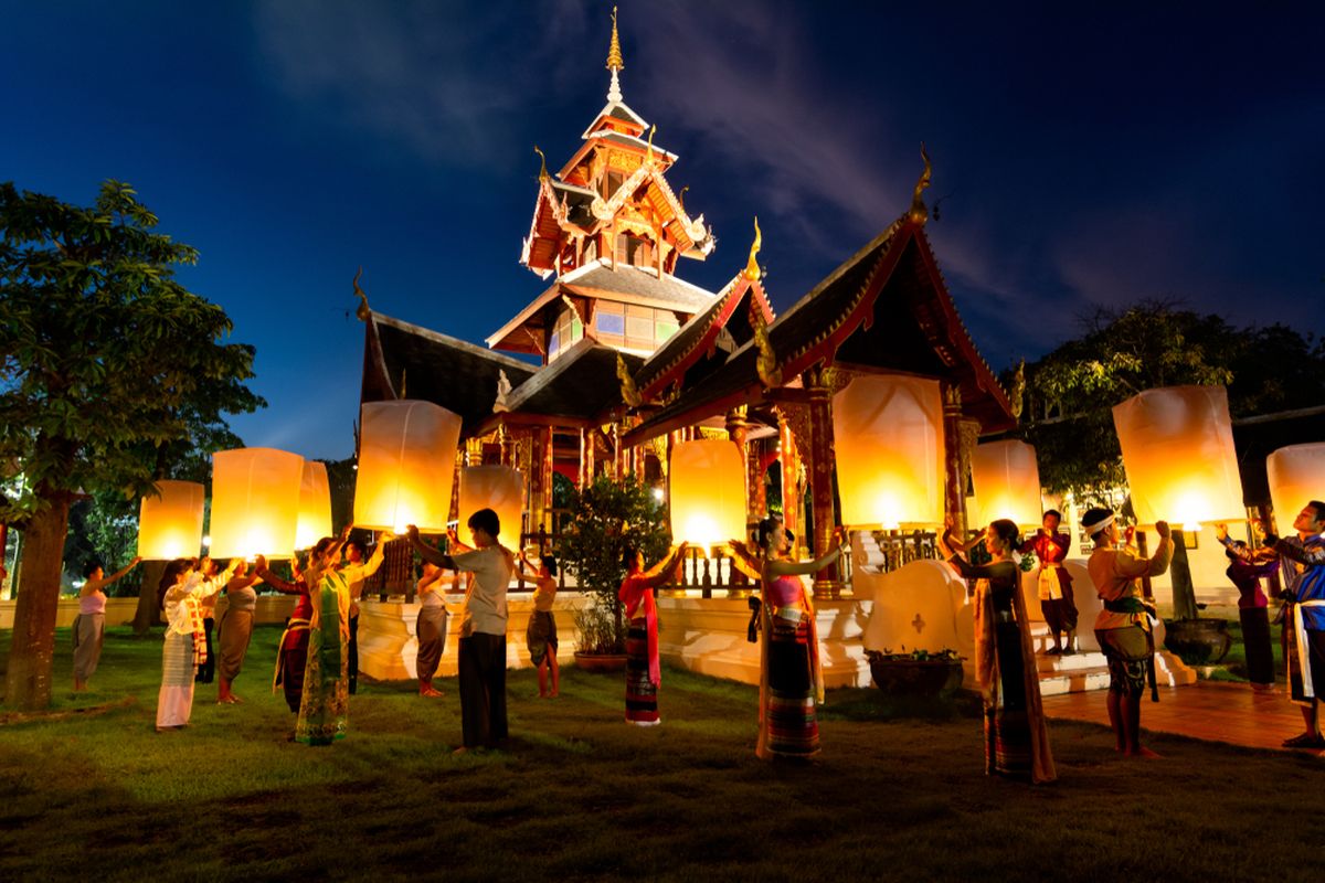 Festival Cahaya Di Thailand