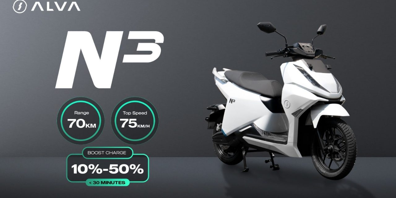 Alva N3 Hadir Sebagai Skuter Listrik Futuristik