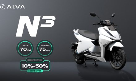 Alva N3 Hadir Sebagai Skuter Listrik Futuristik