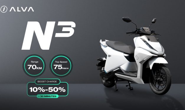 Alva N3 Hadir Sebagai Skuter Listrik Futuristik