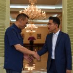 Rismon Sianipar Temui Gibran di Istana Wakil Presiden