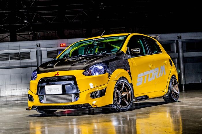 Mitsubishi Mirage Tersedia Dalam Pilihan Atau Otomatis CVT Matic