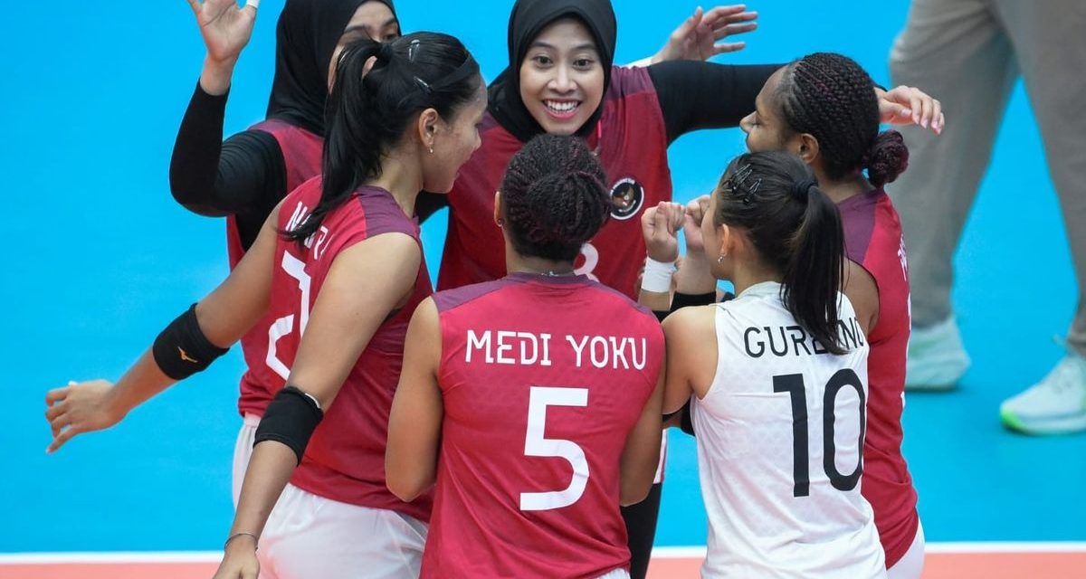 Timnas Voli Putri Indonesia Sukses Bekuk Iran 3-1, AVC Cup 2026