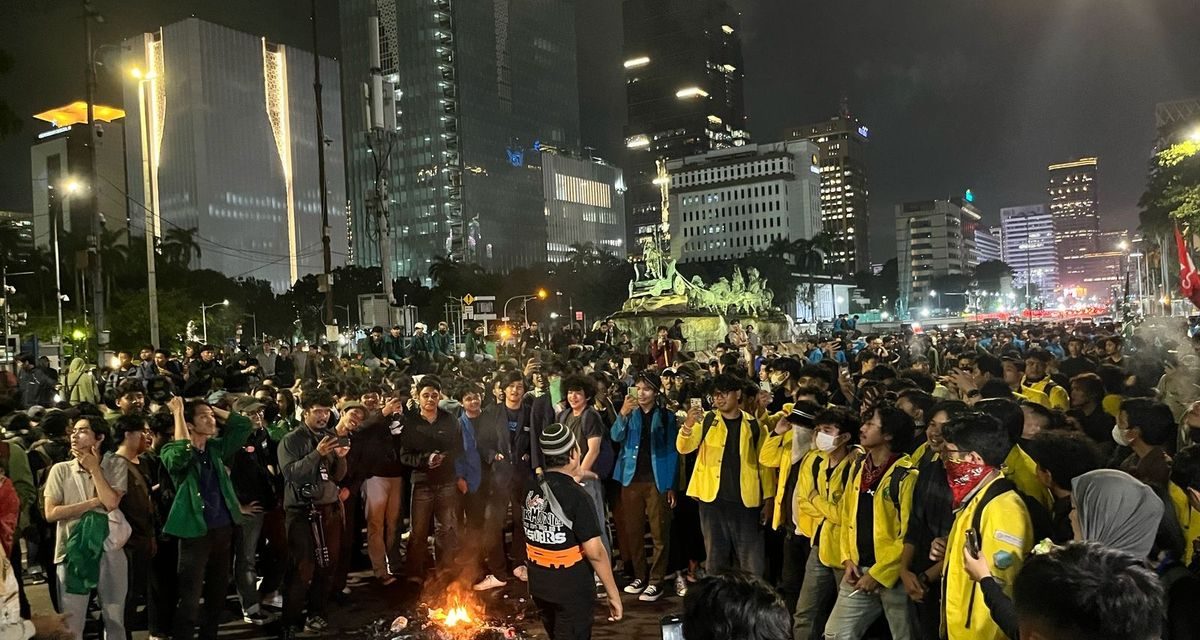 Demonstrasi Mahasiswa Bawa Lima Tuntutan kepada Pemerintah
